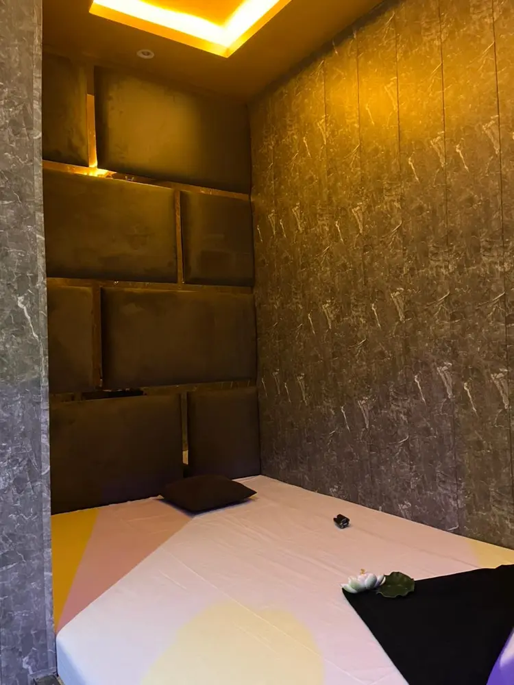 Thai massage treatment room at Lavya Thai Spa